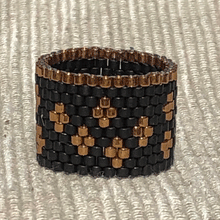 Load image into Gallery viewer, Ebony and Gold Stars