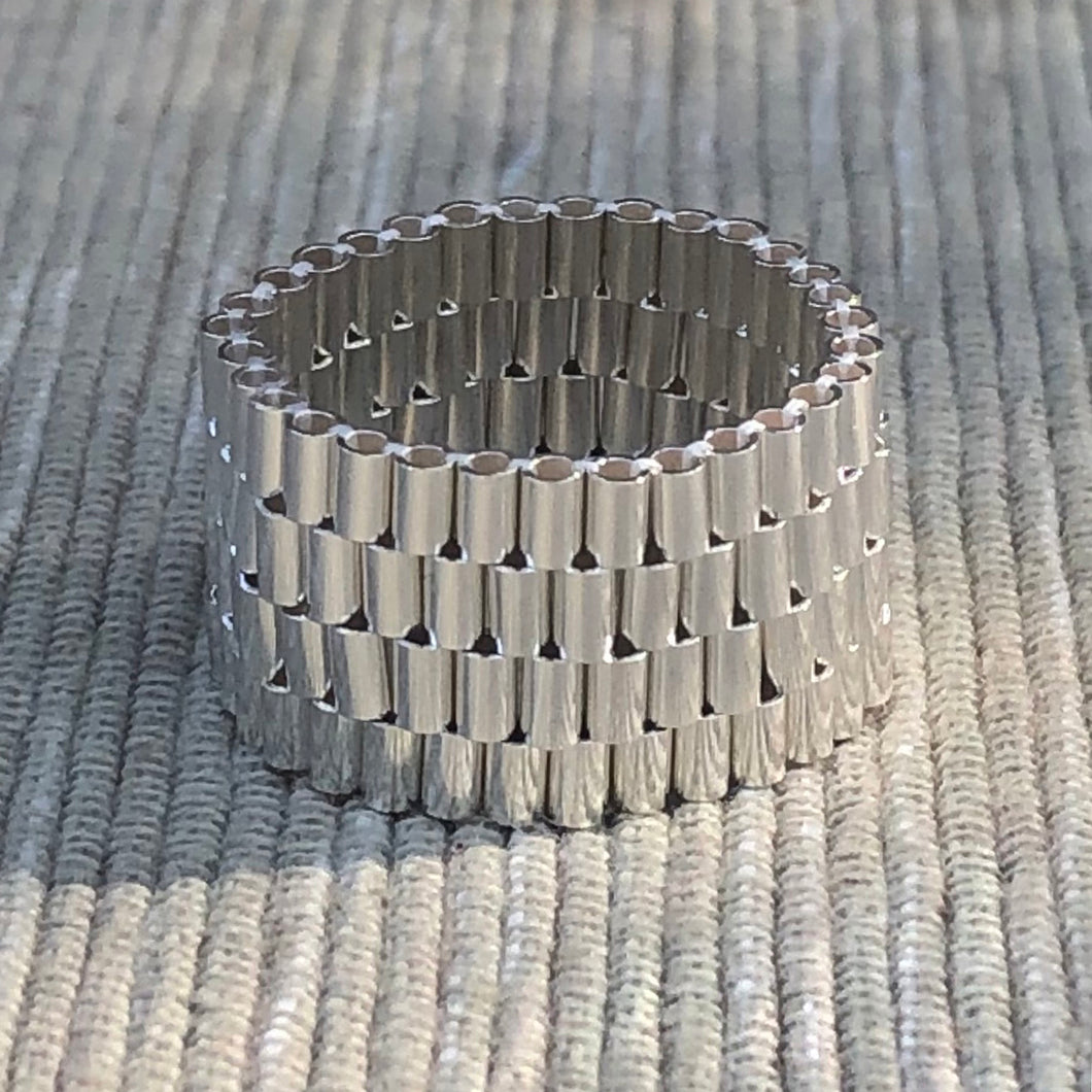 Solid Sterling Silver Band