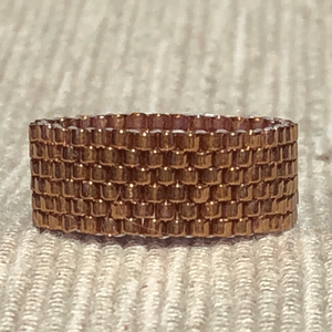 Rose Gold Luster Six-Row